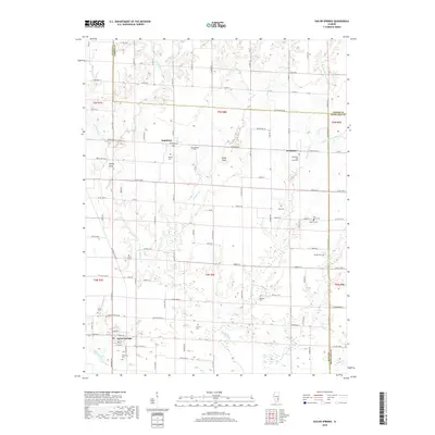 2018 Map of Sailor Springs, 2018 Print
