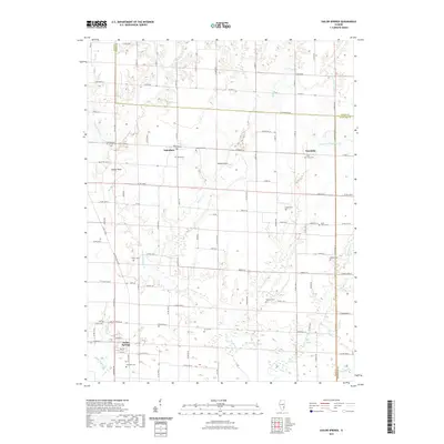 2021 Map of Sailor Springs, 2021 Print