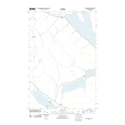 2011 Map of Saint Agatha, 2011 Print