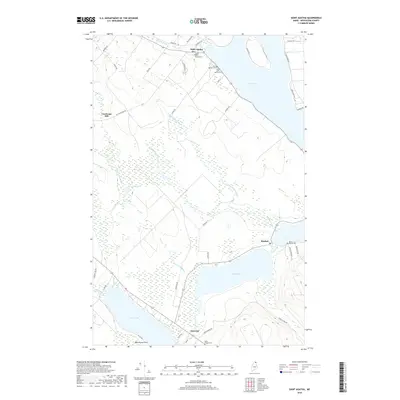 2018 Map of Saint Agatha, 2018 Print