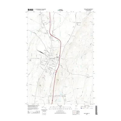 2015 Map of Saint Albans, 2015 Print