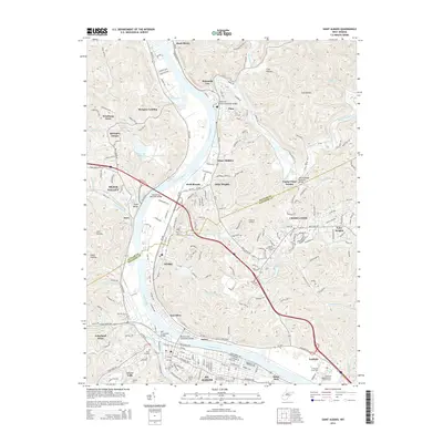 2014 Map of Saint Albans, 2014 Print