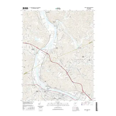 2016 Map of Saint Albans, 2016 Print
