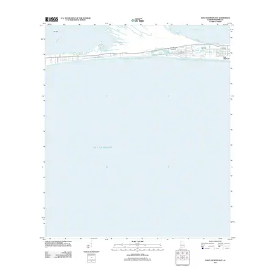 2011 Map of Saint Andrews Bay, 2011 Print
