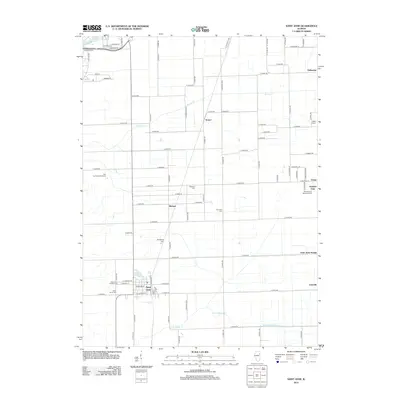 2012 Map of Saint Anne, 2012 Print