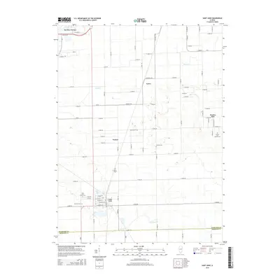 2015 Map of Saint Anne, 2015 Print