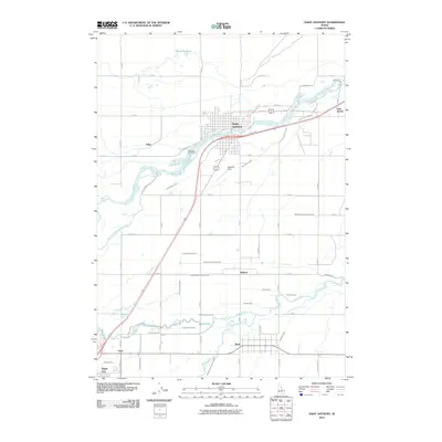 2010 Map of Saint Anthony, 2010 Print