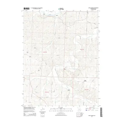2015 Map of Saint Anthony, 2015 Print