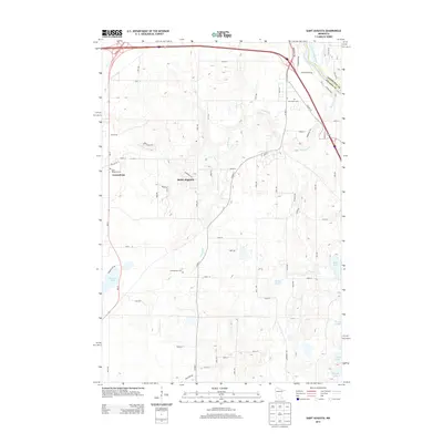 2013 Map of Saint Augusta, 2013 Print