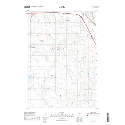 2019 Map of Saint Augusta, 2019 Print