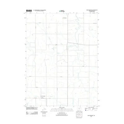 2012 Map of Saint Benedict, 2012 Print