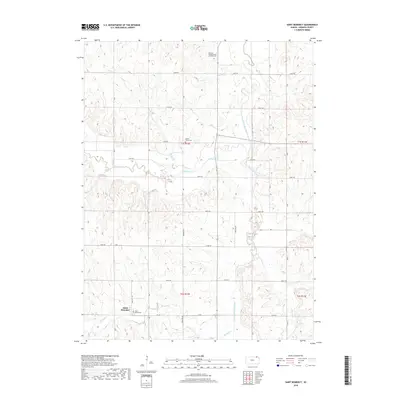 2018 Map of Saint Benedict, 2018 Print