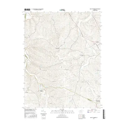2016 Map of Saint Catharine, 2016 Print