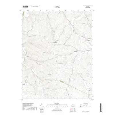 2019 Map of Saint Catharine, 2019 Print