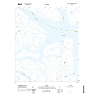 2020 Map of Saint Catherines Sound, 2020 Print