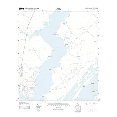 2013 Map of Saint Charles Bay, 2013 Print