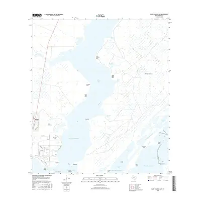 2016 Map of Saint Charles Bay, 2016 Print