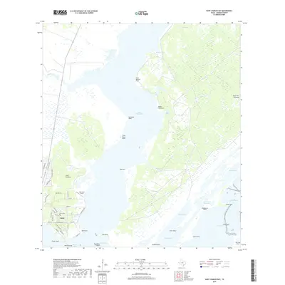 2019 Map of Saint Charles Bay, 2019 Print