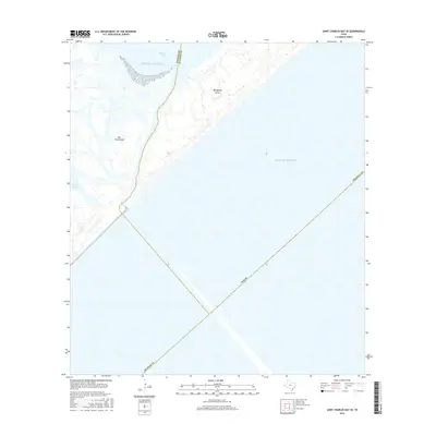 2016 Map of Saint Charles Bay SE, 2016 Print