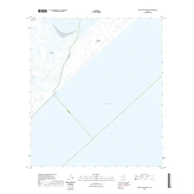 2022 Map of Saint Charles Bay SE, 2022 Print