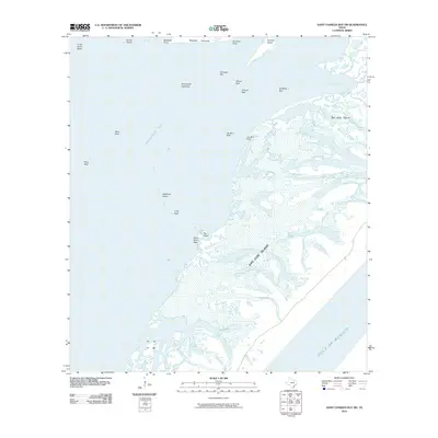 2010 Map of Saint Charles Bay SW, 2010 Print