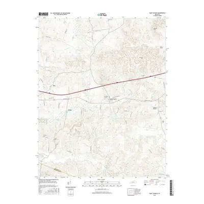 2016 Map of Saint Charles, 2016 Print