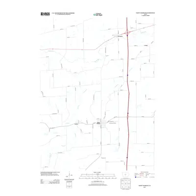 2013 Map of Saint Charles, 2013 Print