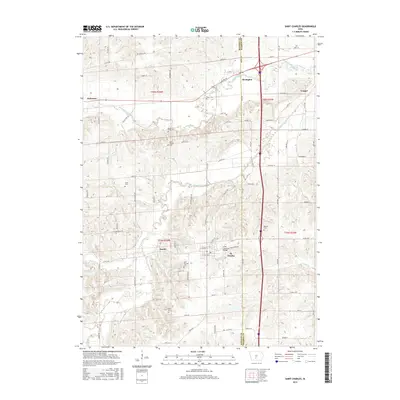 2015 Map of Saint Charles, 2015 Print