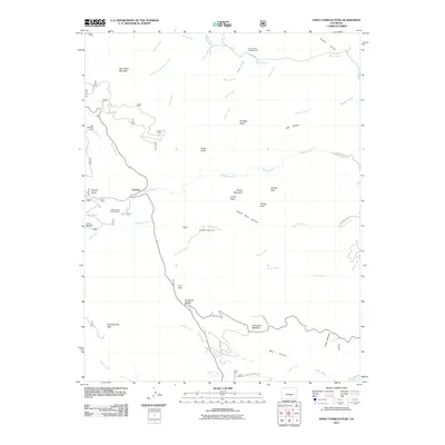 2011 Map of Saint Charles Peak, 2011 Print