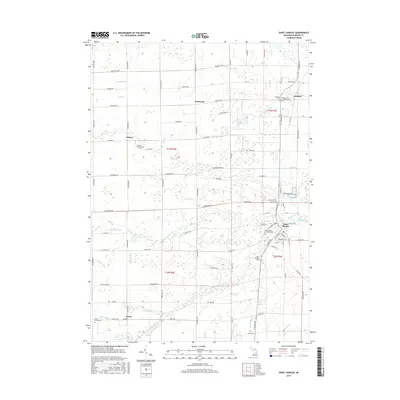 2017 Map of Saint Charles, 2017 Print