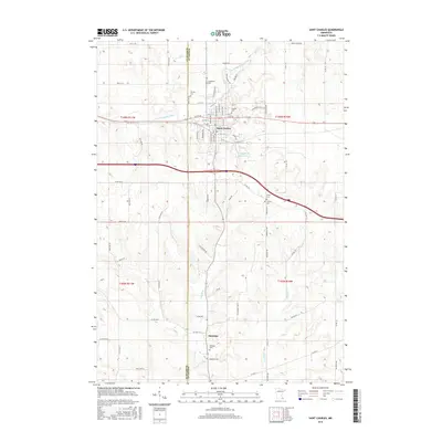 2016 Map of Saint Charles, 2016 Print