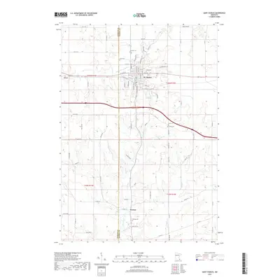 2019 Map of Saint Charles, 2019 Print