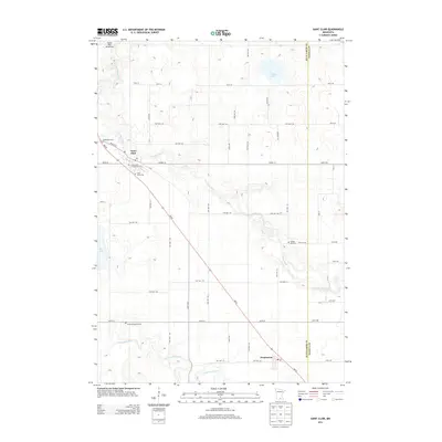 2013 Map of Saint Clair, 2013 Print