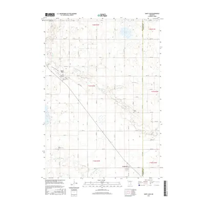 2016 Map of Saint Clair, 2016 Print