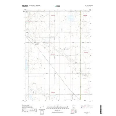 2019 Map of Saint Clair, 2019 Print