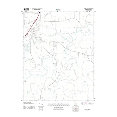 2012 Map of Saint Clair, 2012 Print