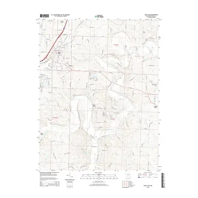 2015 Map of Saint Clair, 2015 Print