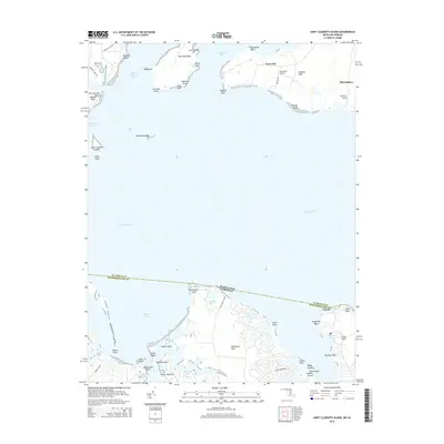 2014 Map of Saint Clements Island, 2014 Print