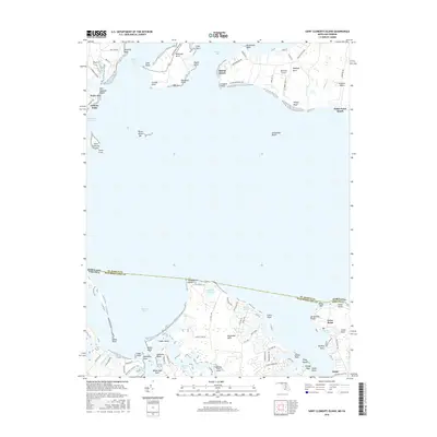 2016 Map of Saint Clements Island, 2016 Print