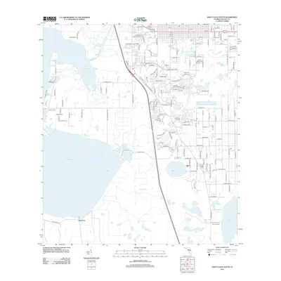 2012 Map of Saint Cloud South, 2012 Print