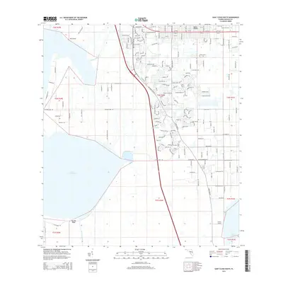 2015 Map of Saint Cloud South, 2015 Print