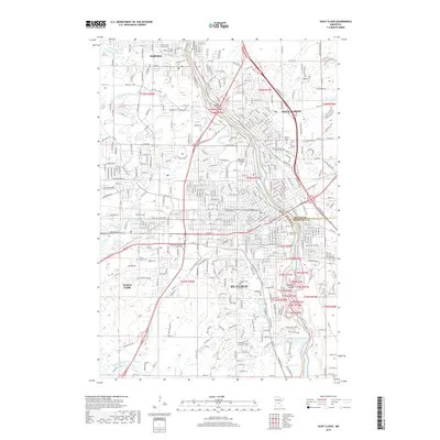 2019 Map of Saint Cloud, 2019 Print