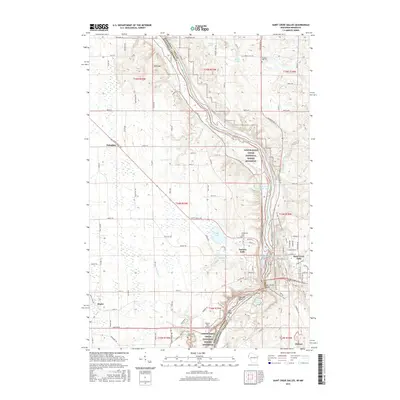 2015 Map of Saint Croix Dalles, 2015 Print