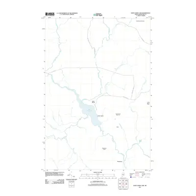 2011 Map of Saint Croix Lake, 2011 Print