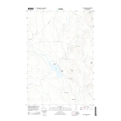 2014 Map of Saint Croix Lake, 2014 Print