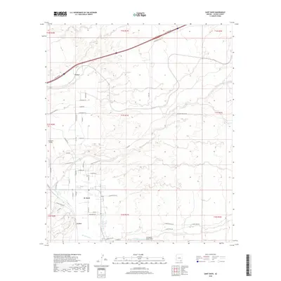 2018 Map of Saint David, 2018 Print