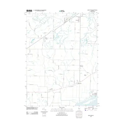 2012 Map of Saint David, 2012 Print