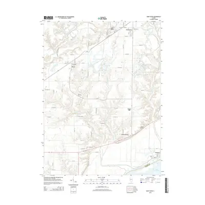 2015 Map of Saint David, 2015 Print