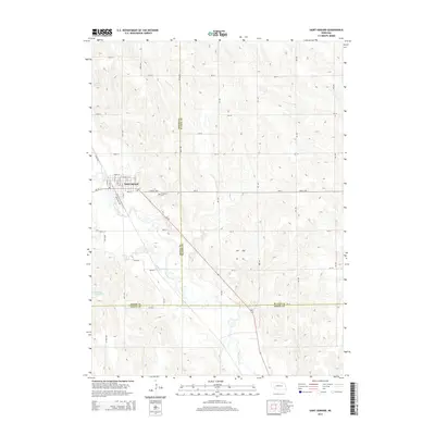 2014 Map of Saint Edward, 2014 Print