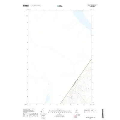 2021 Map of Saint Eleuthere, 2021 Print